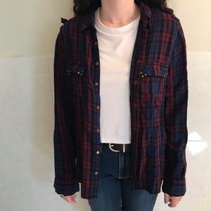 Oversized flannel